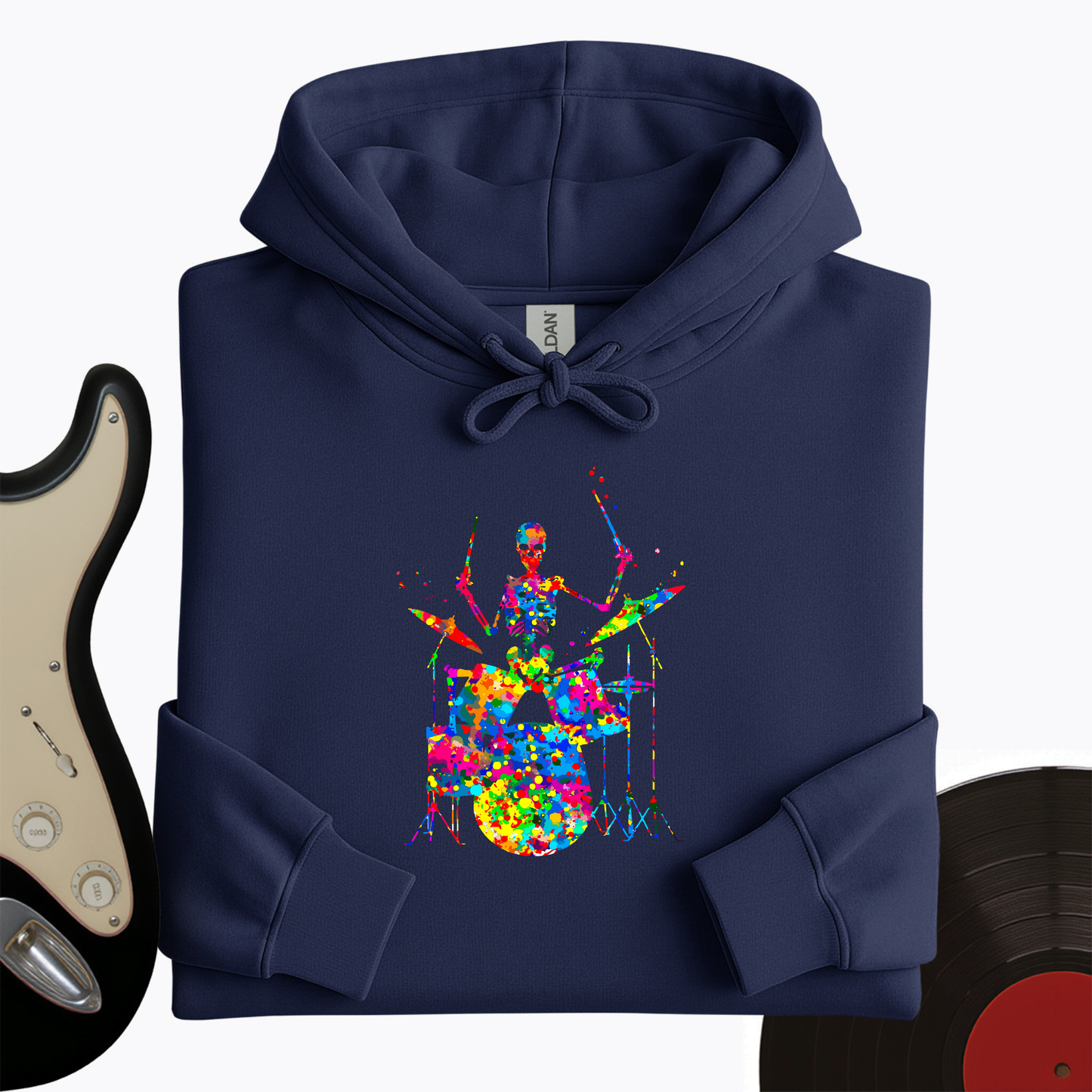 Colorful Souls Drummer Hoodie