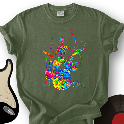 Colorful Souls Drummer T-Shirt