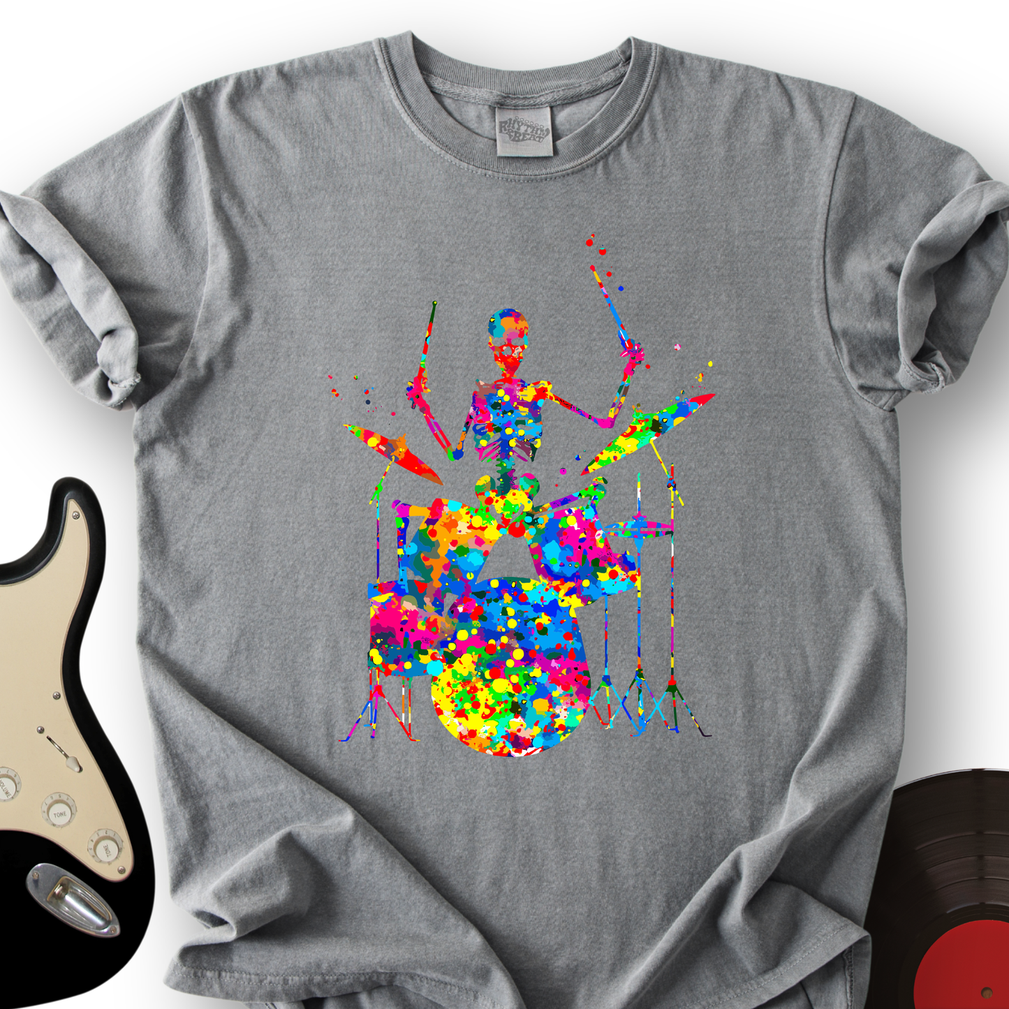 Colorful Souls Drummer T-Shirt