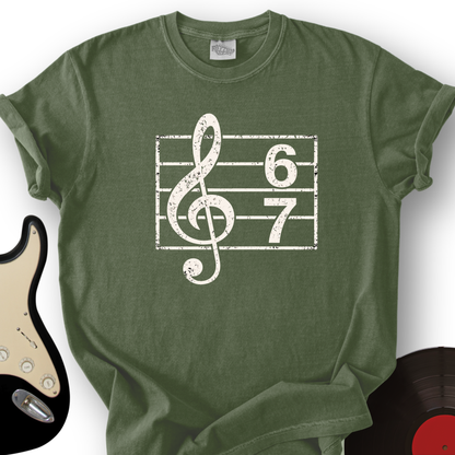 6/7 Time Signature T-Shirt