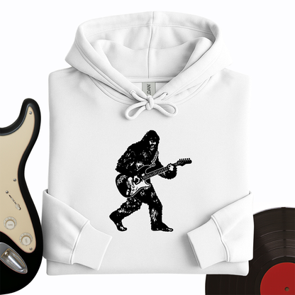 Bigfoot Playing Guitar Hoodie