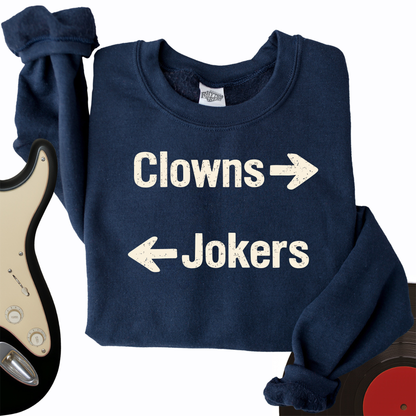 Clowns and Jokers Basic Crewneck