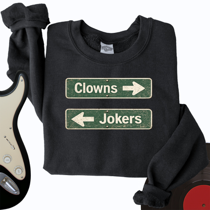 Clowns and Jokers Street Crewneck