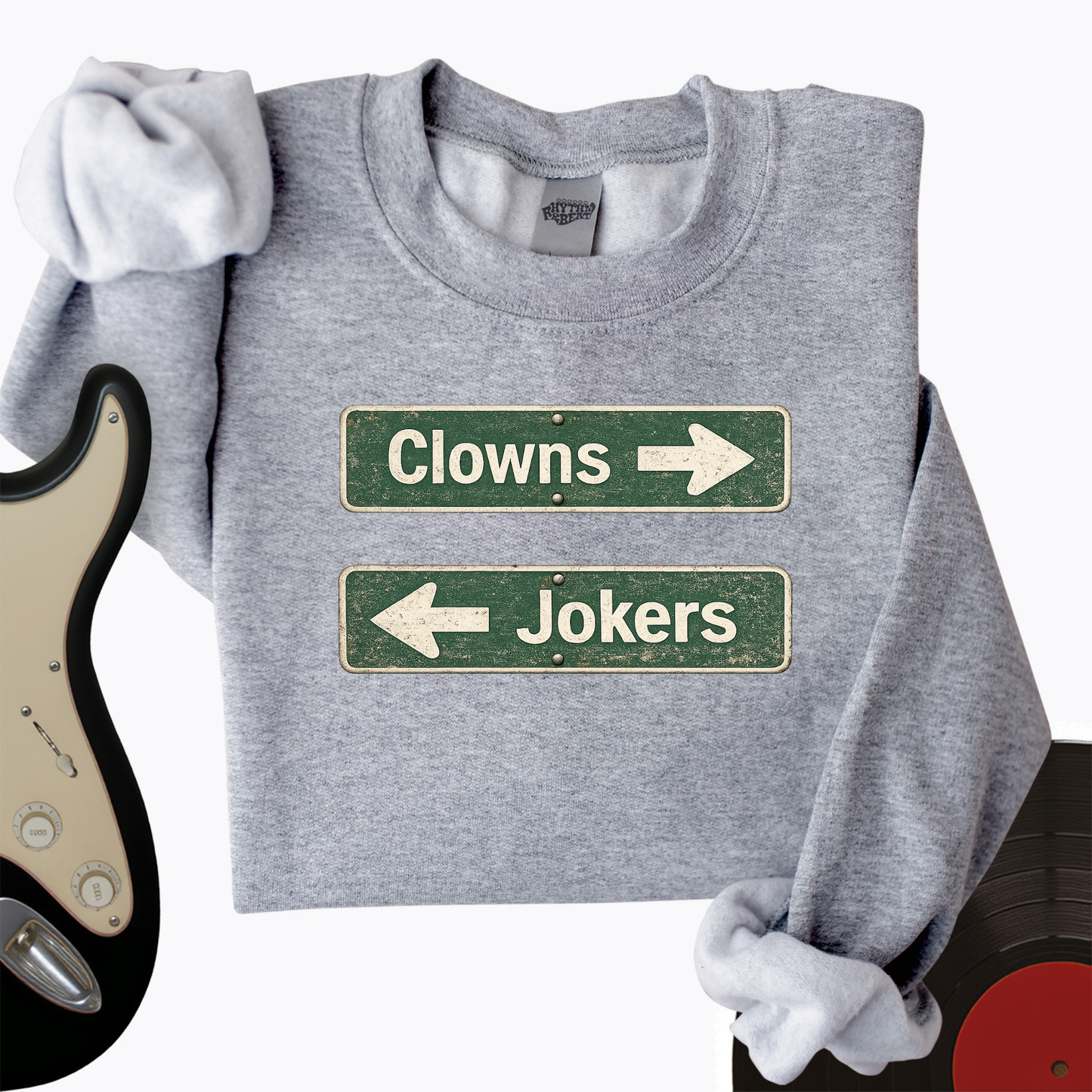 Clowns and Jokers Street Crewneck
