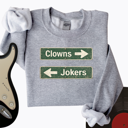 Clowns and Jokers Street Crewneck