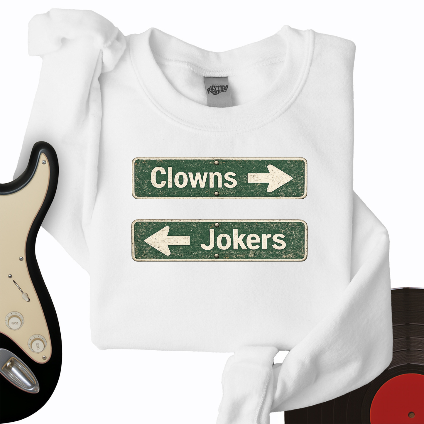 Clowns and Jokers Street Crewneck