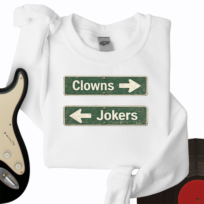 Clowns and Jokers Street Crewneck