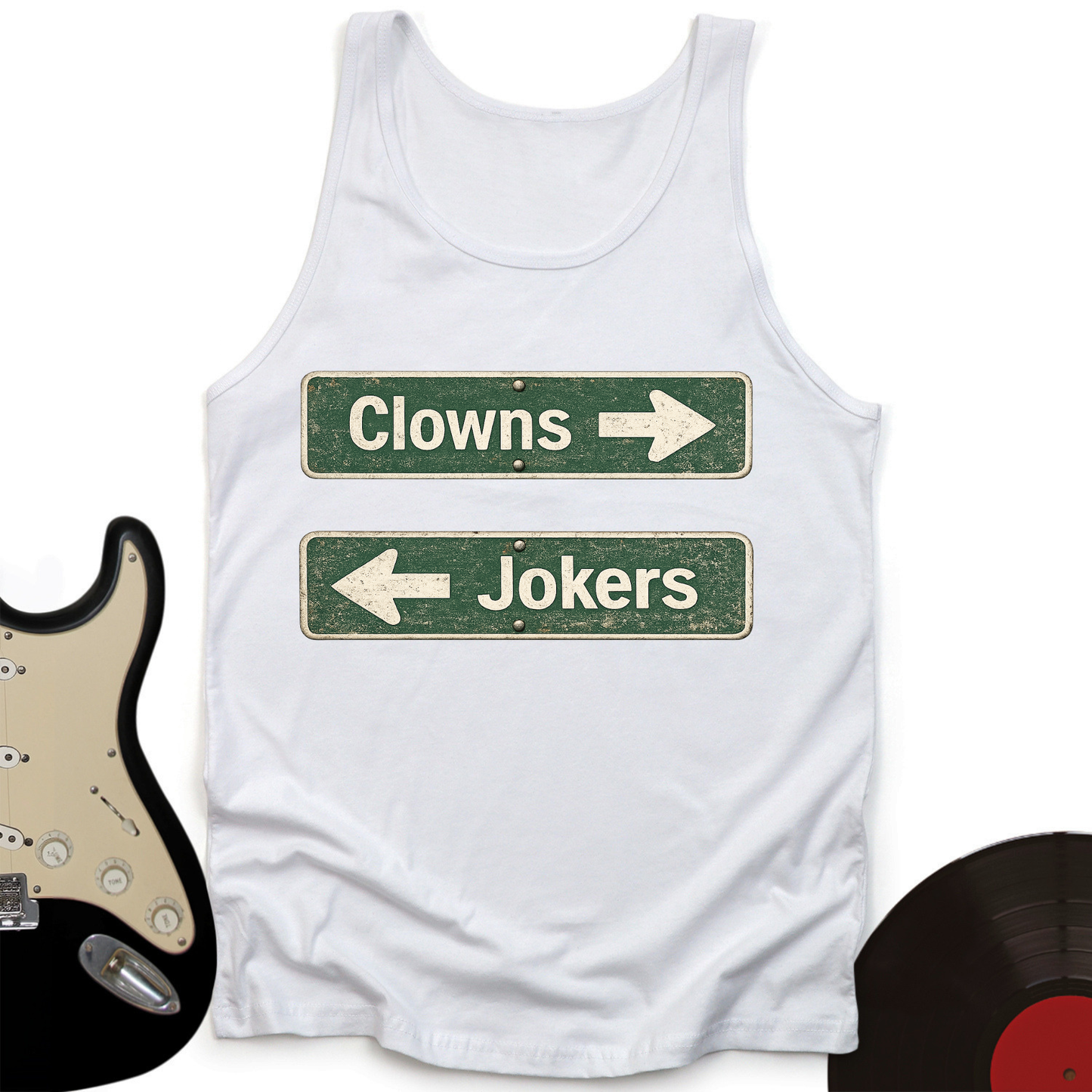 Clowns and Jokers Street Tank Top
