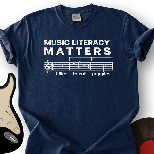 Music Literacy Matters T-Shirt