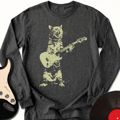Cat Guitar Long Sleeve