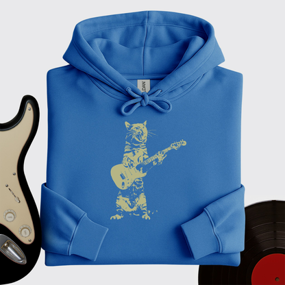 Cat Guitar Hoodie