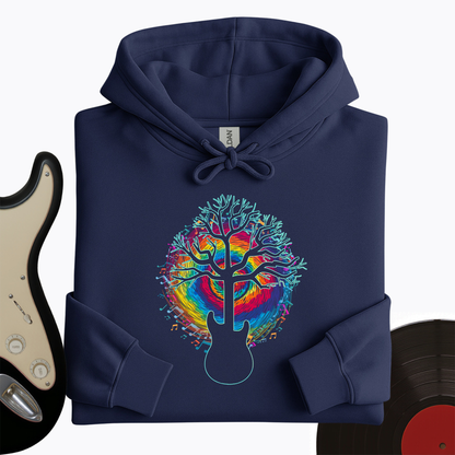 Colorful Guitar Hoodie