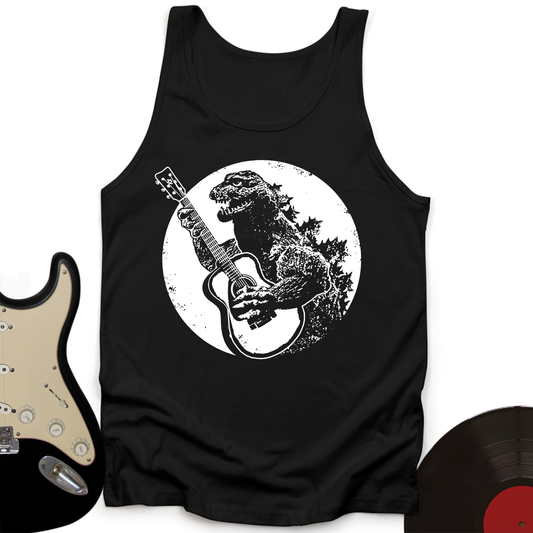 Dinosaur Guitar Tank Top