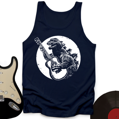 Dinosaur Guitar Tank Top