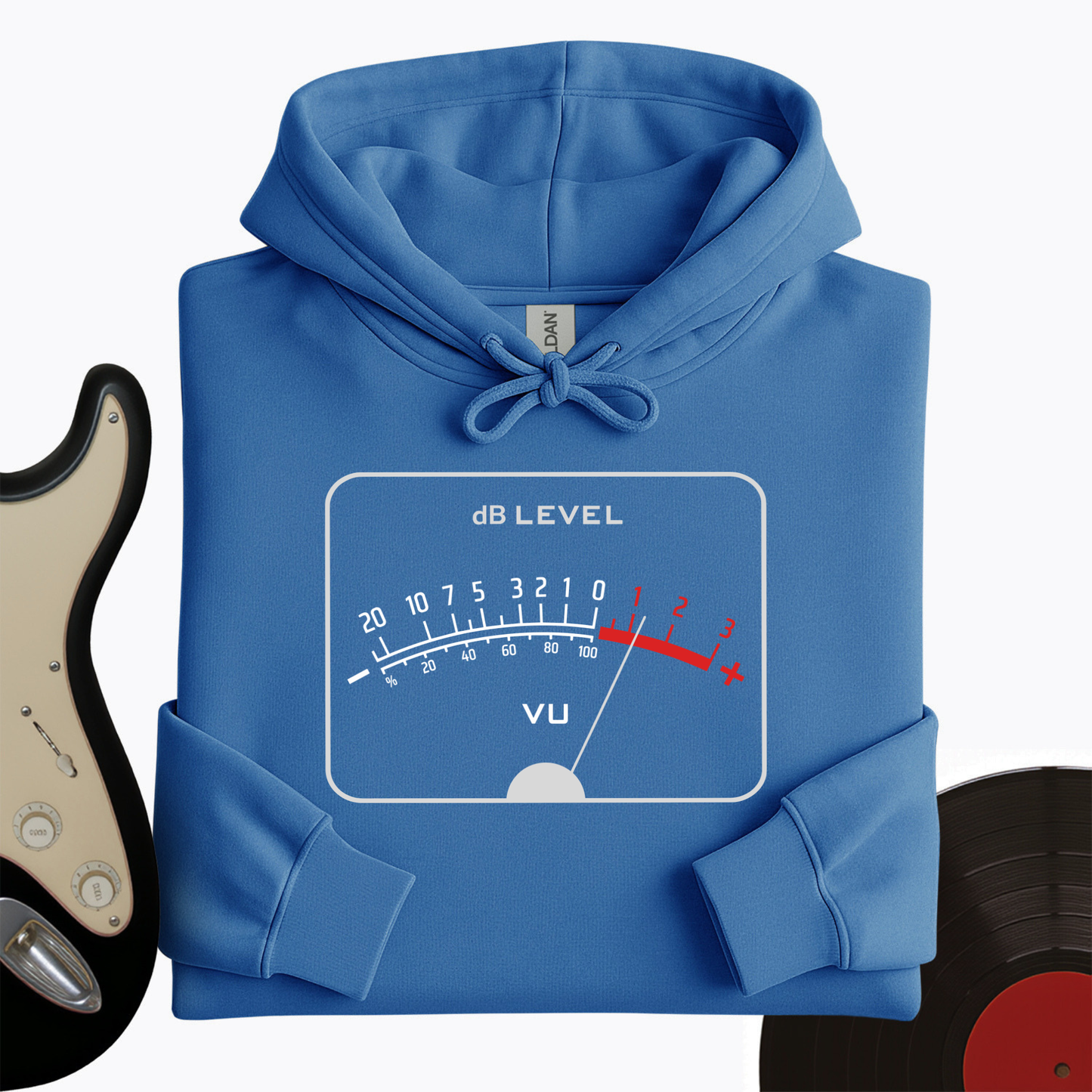 Vu Meter Decibels Hoodie