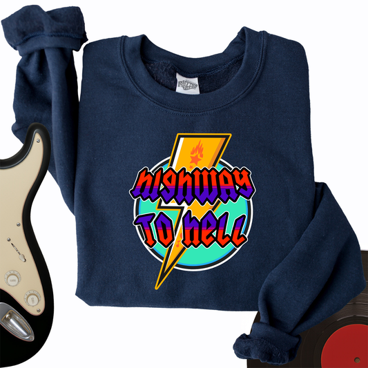 Highway To Hell Crewneck
