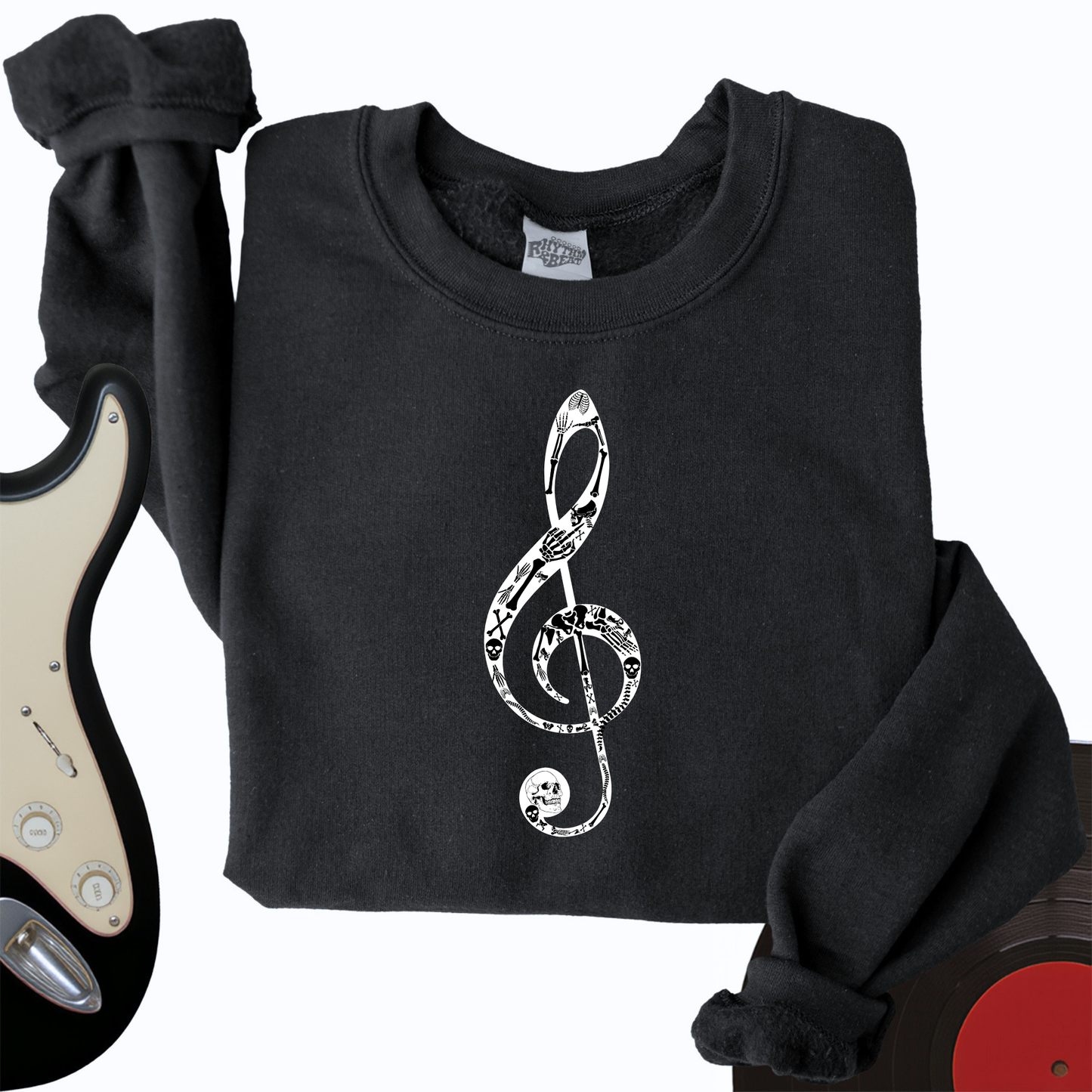 Skull Note Crewneck