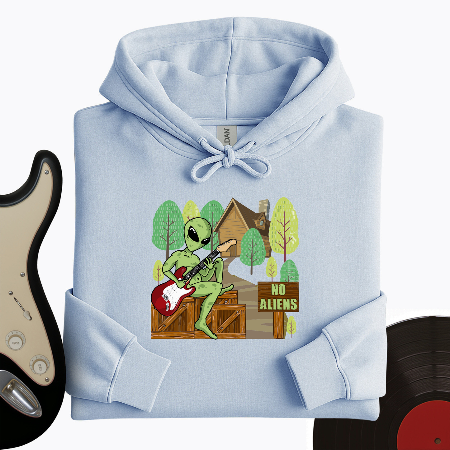 No Aliens Hoodie