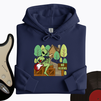 No Aliens Hoodie