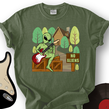 No Aliens T-Shirt