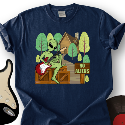No Aliens T-Shirt