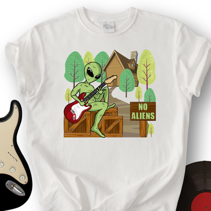 No Aliens T-Shirt