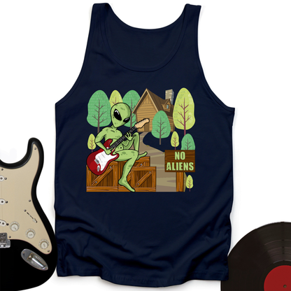 No Aliens Tank Top
