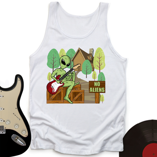No Aliens Tank Top