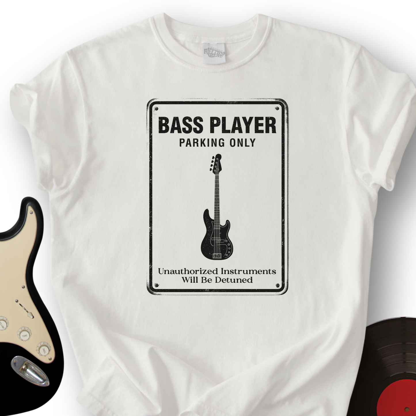 Bass Player Parking Only T-Shirt
