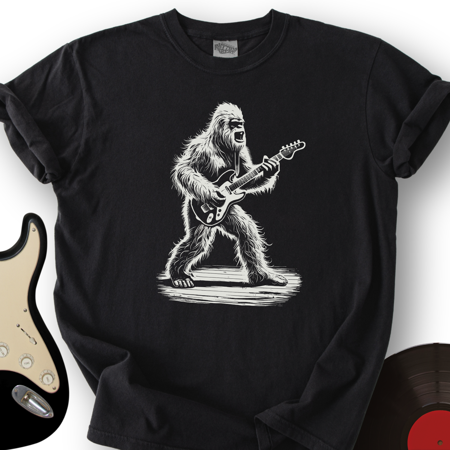 Sasquatch Guitarist T-Shirt