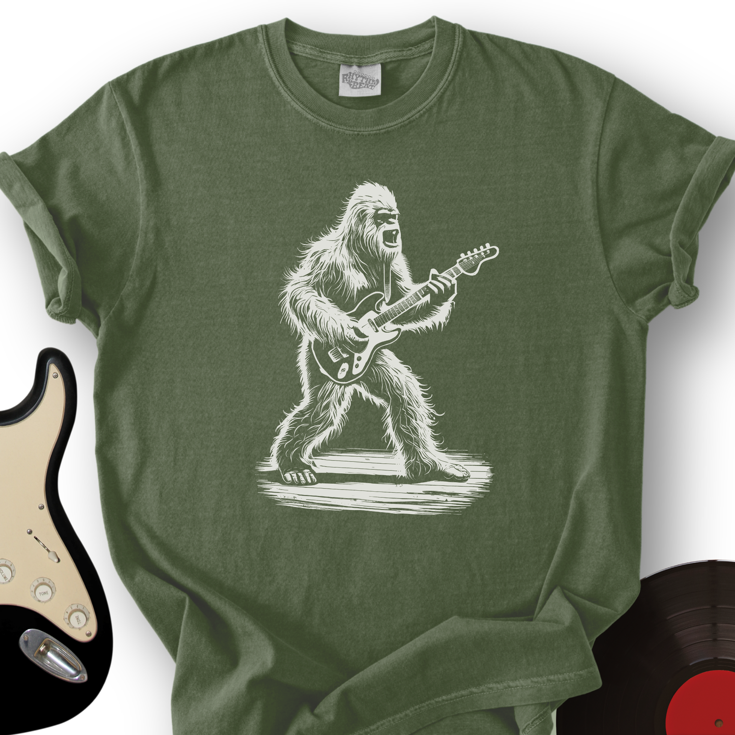Sasquatch Guitarist T-Shirt
