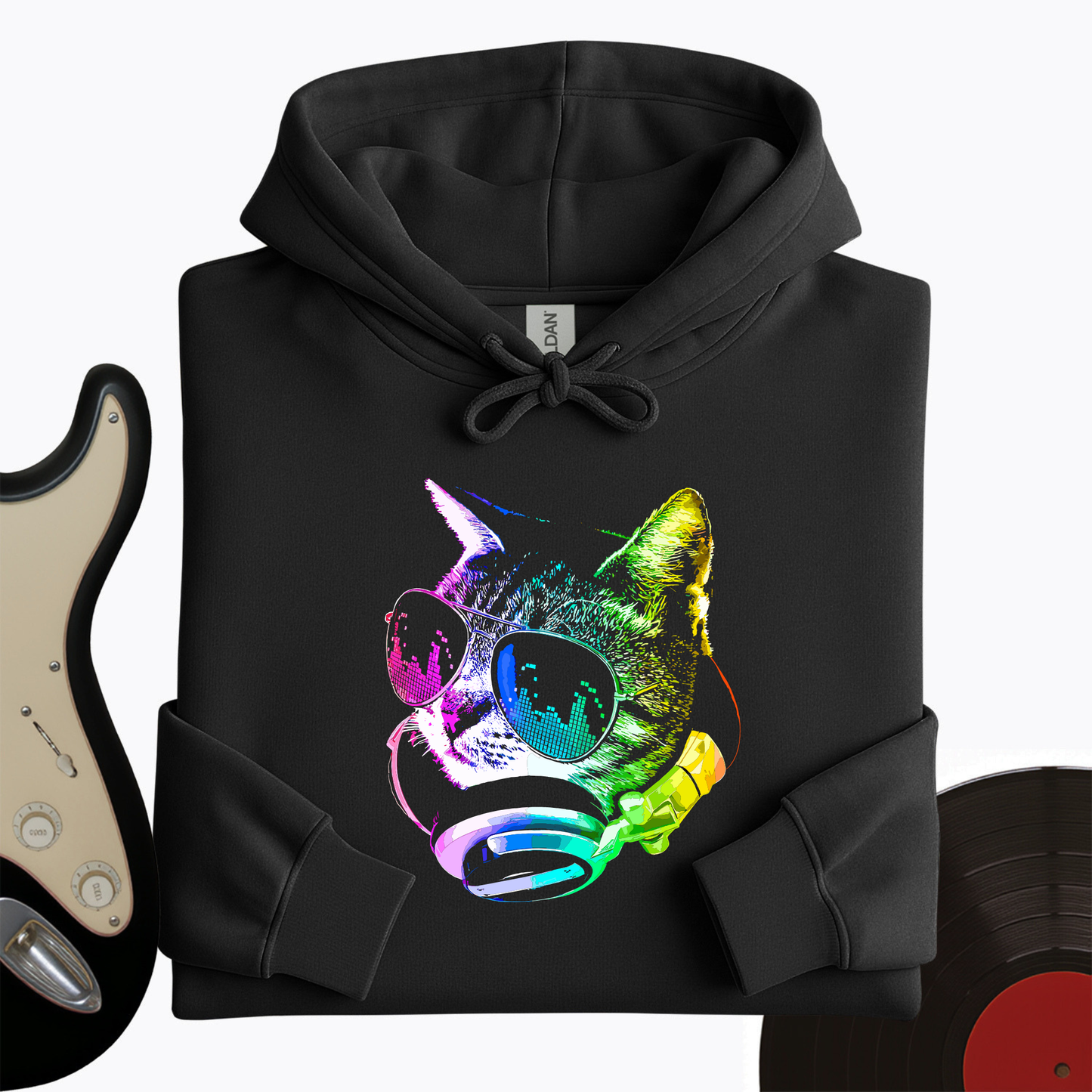 Disco Cat Hoodie