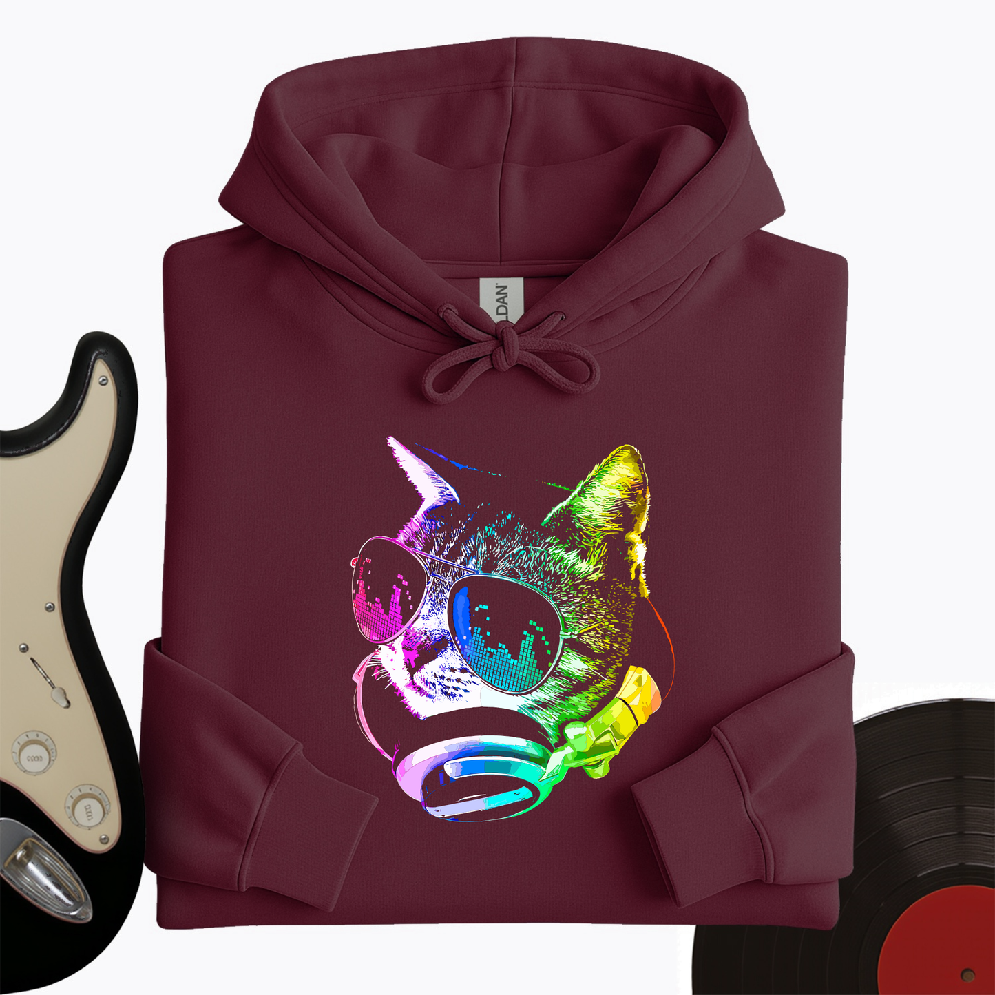 Disco Cat Hoodie