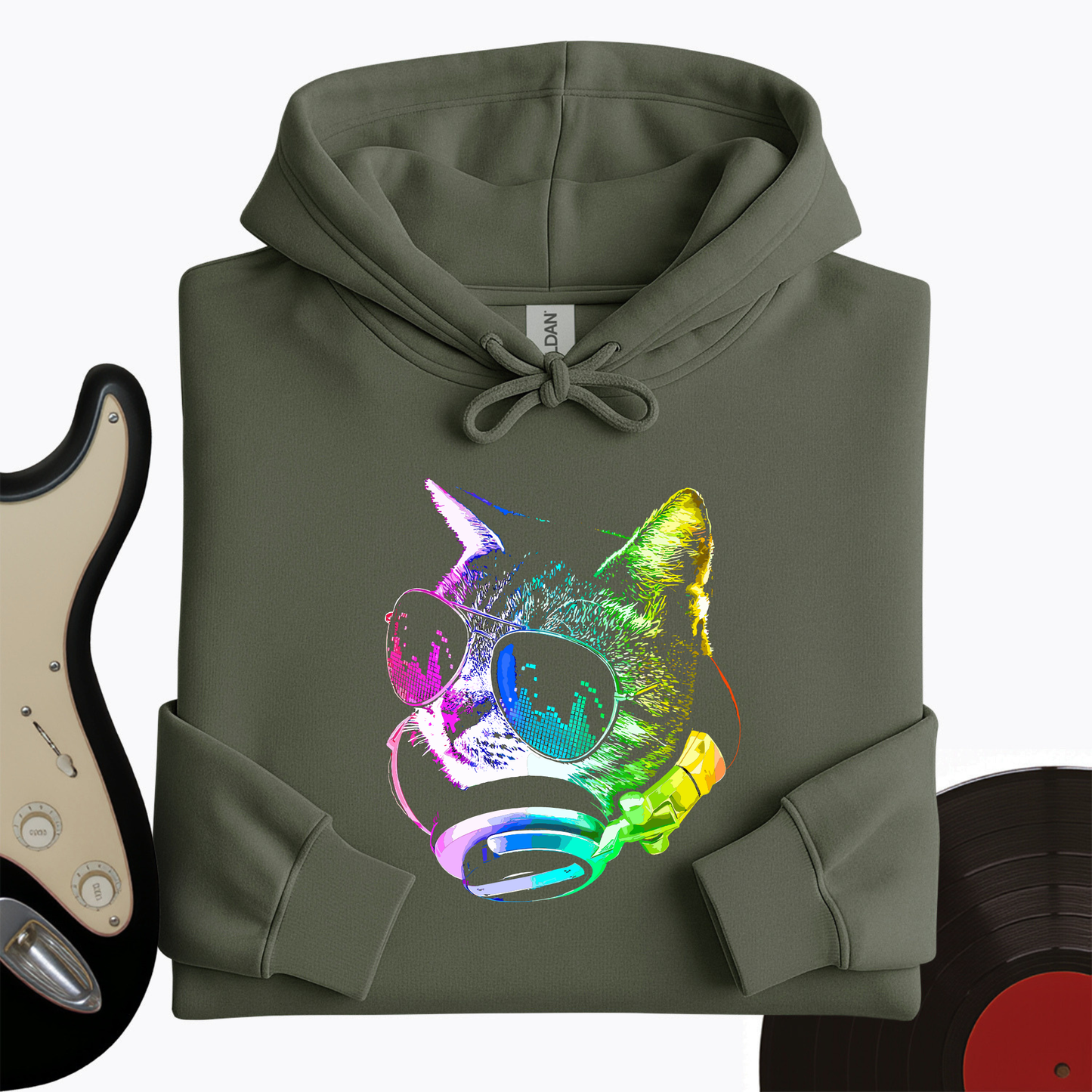 Disco Cat Hoodie