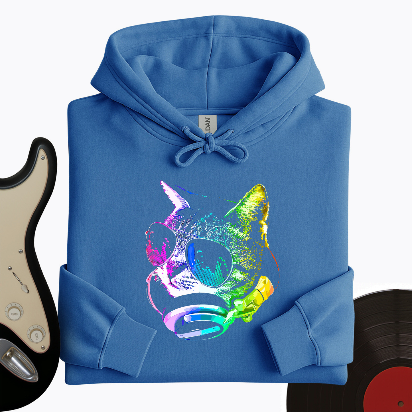 Disco Cat Hoodie