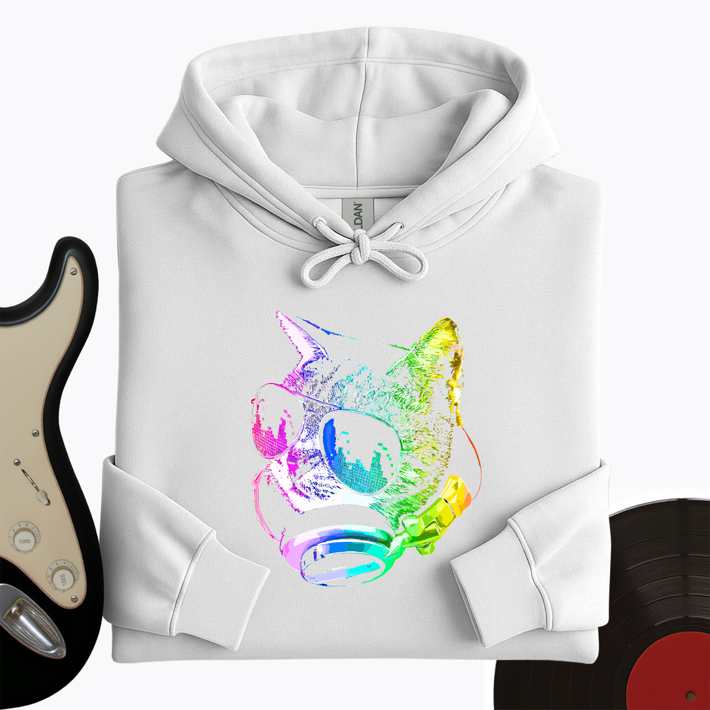 Disco Cat Hoodie