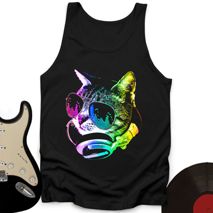 Disco Cat Tank Top