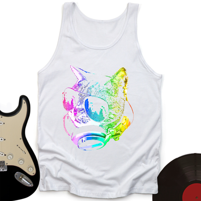 Disco Cat Tank Top