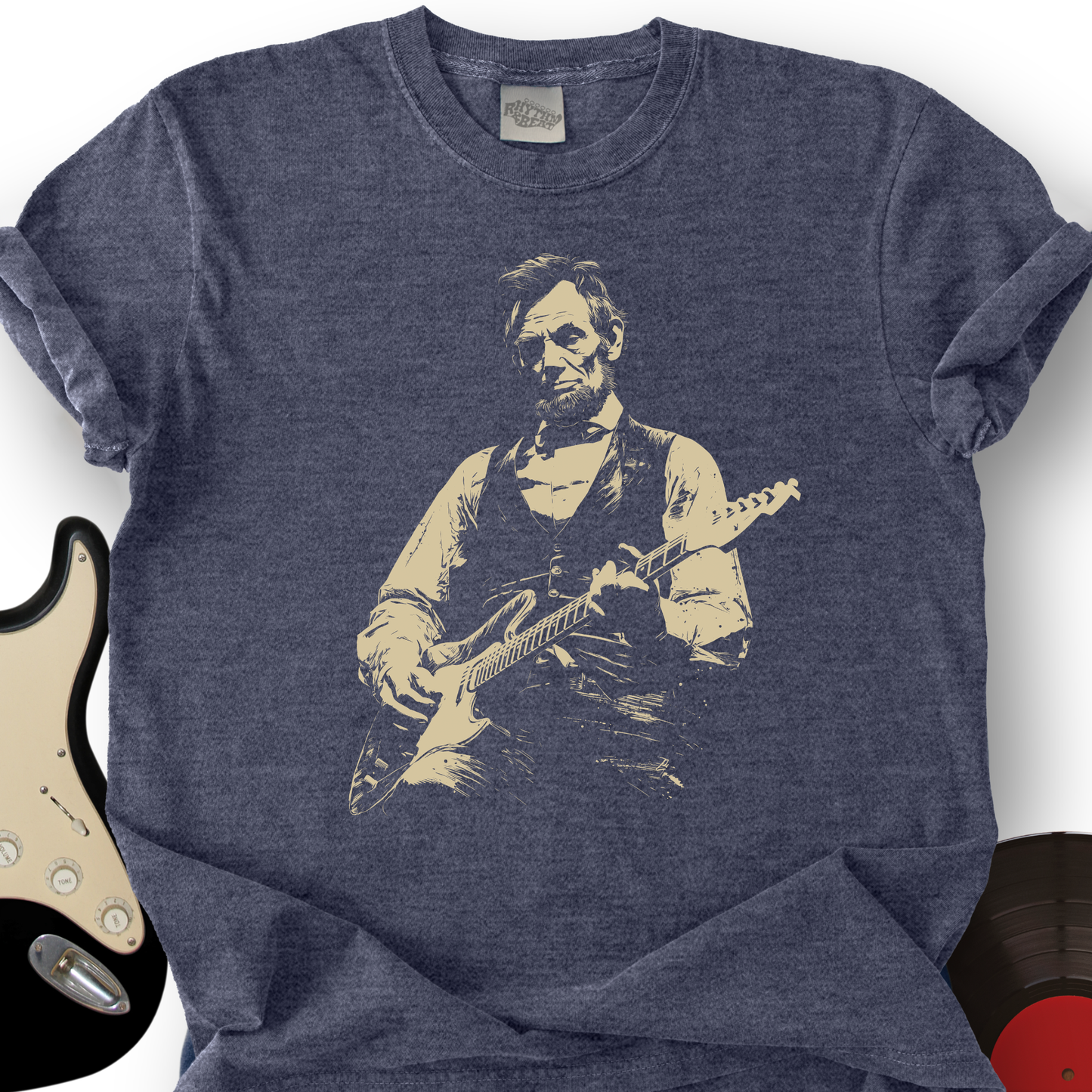 Lincoln Guitar T-Shirt
