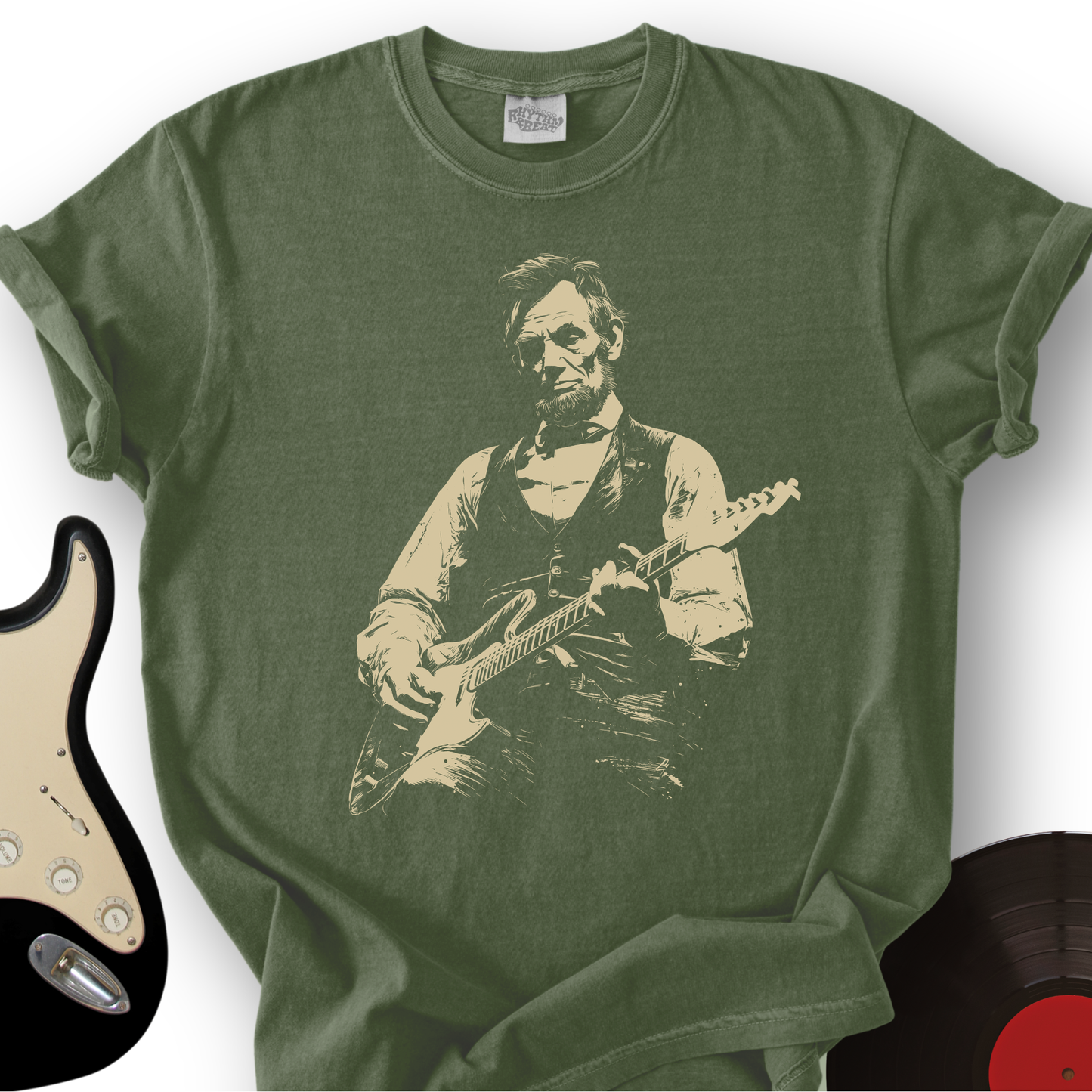 Lincoln Guitar T-Shirt