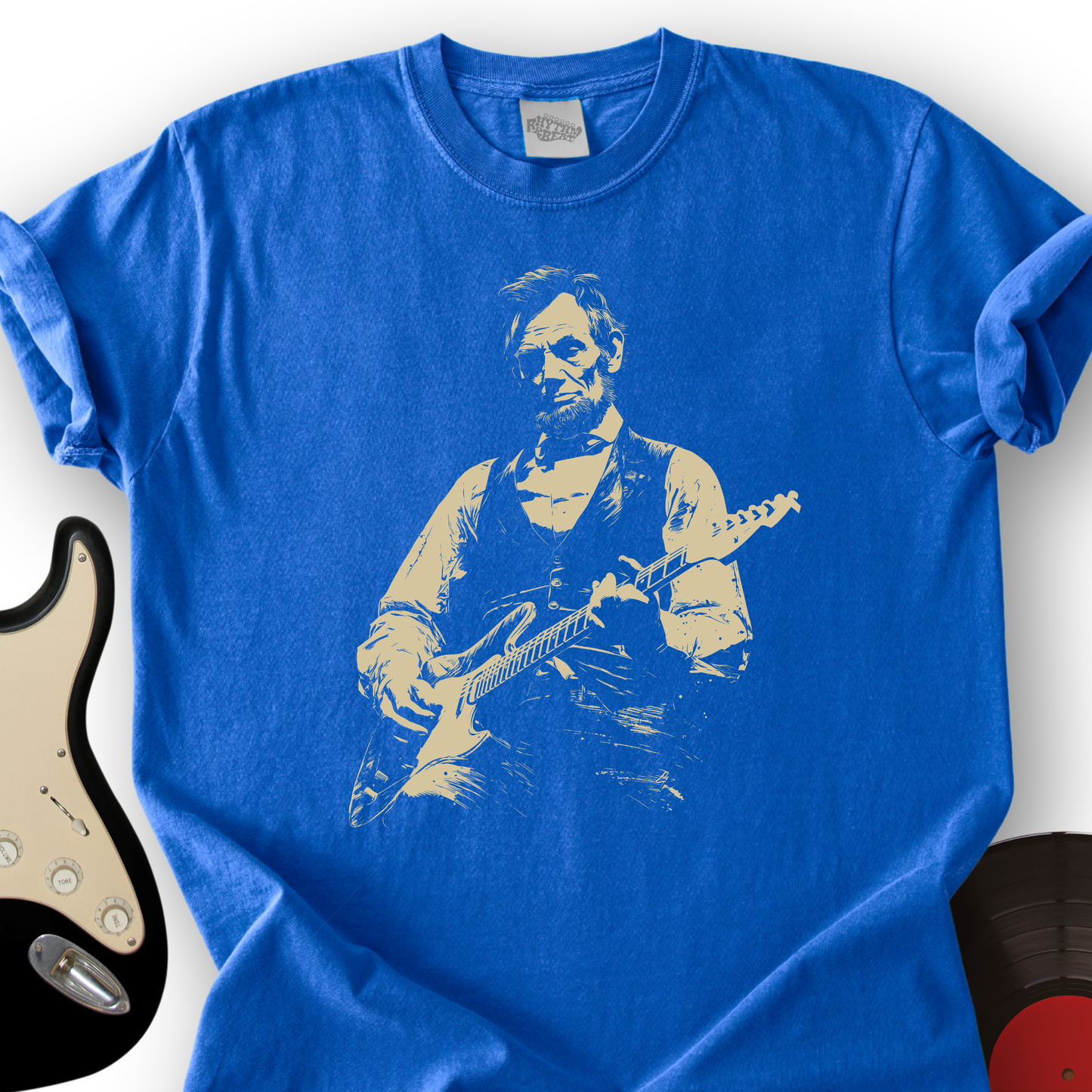 Lincoln Guitar T-Shirt