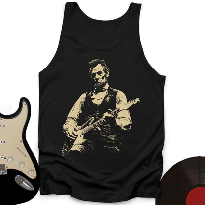 Lincoln Guitar Tank Top