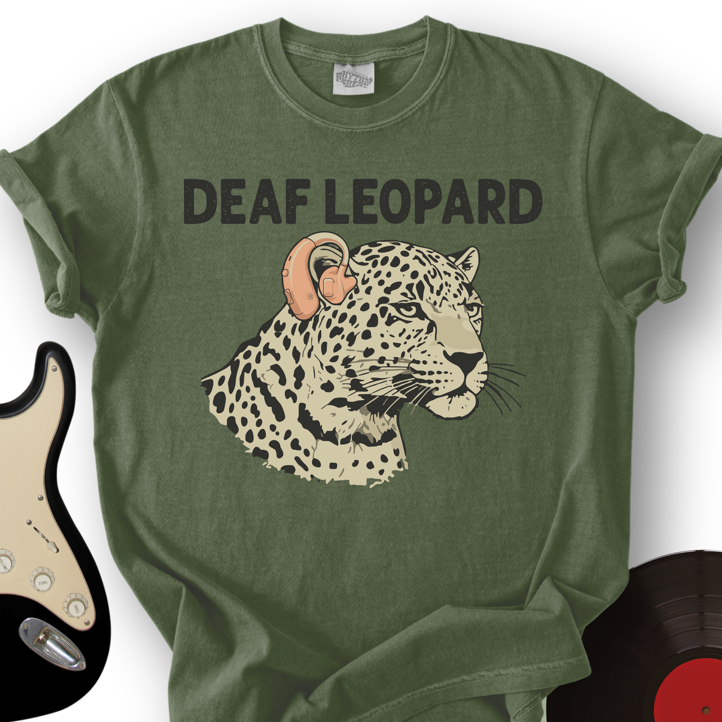 Deaf Leopard T-Shirt