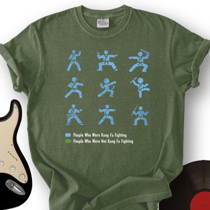 Kung Fu Fighting Chart T-Shirt
