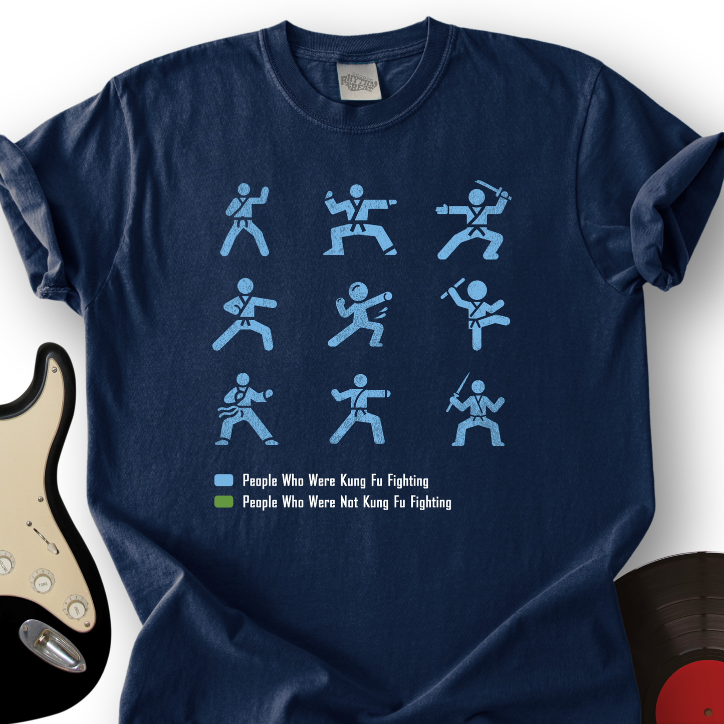 Kung Fu Fighting Chart T-Shirt