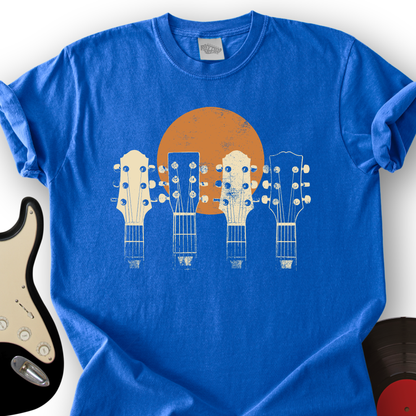 Guitar Heads Sunset T-Shirt