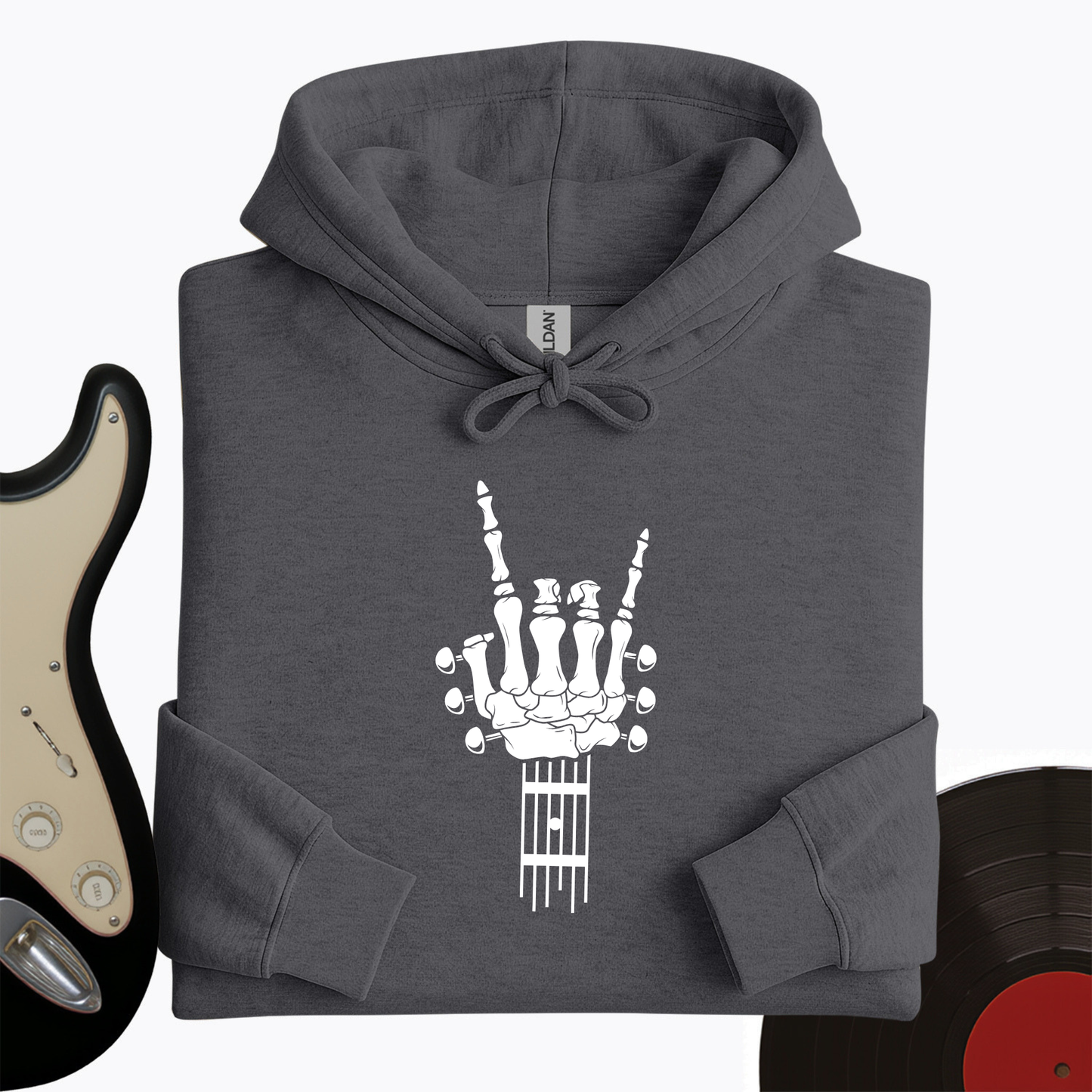Skeleton Guitar Hoodie