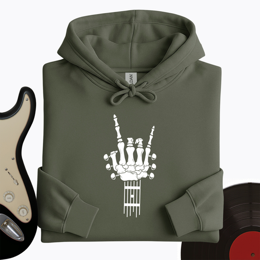 Skeleton Guitar Hoodie