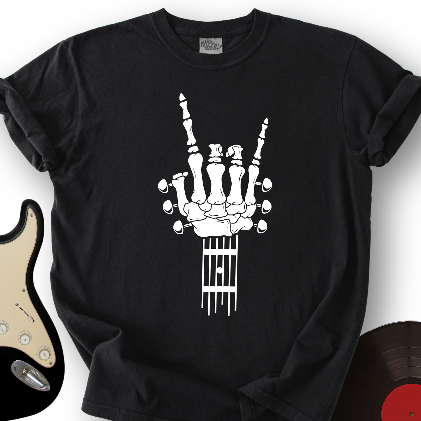 Skeleton Guitar T-Shirt