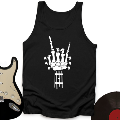 Skeleton Guitar Tank Top